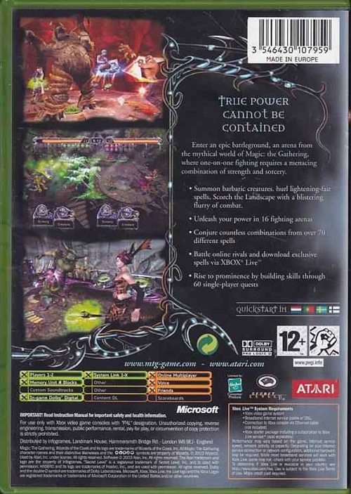 Magic the Gathering Battlegrounds - XBOX (B Grade) (Genbrug)